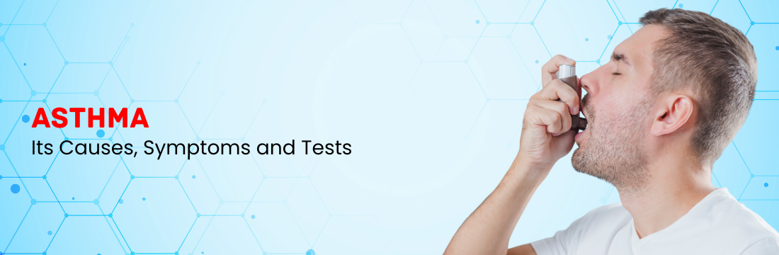 Asthma: Its causes, symptoms and Tests used for Diagnosis