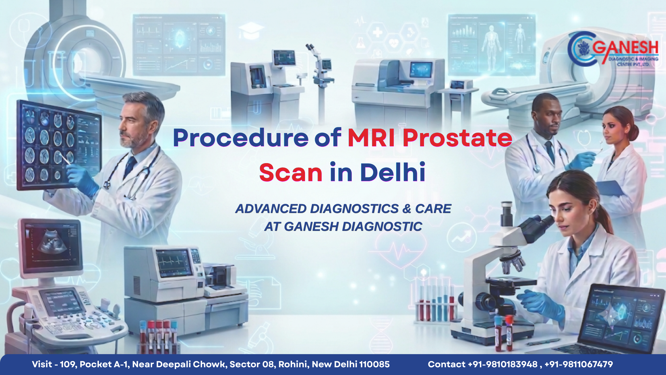 Procedure of MRI Prostate Scan in Delhi | Complete Guide