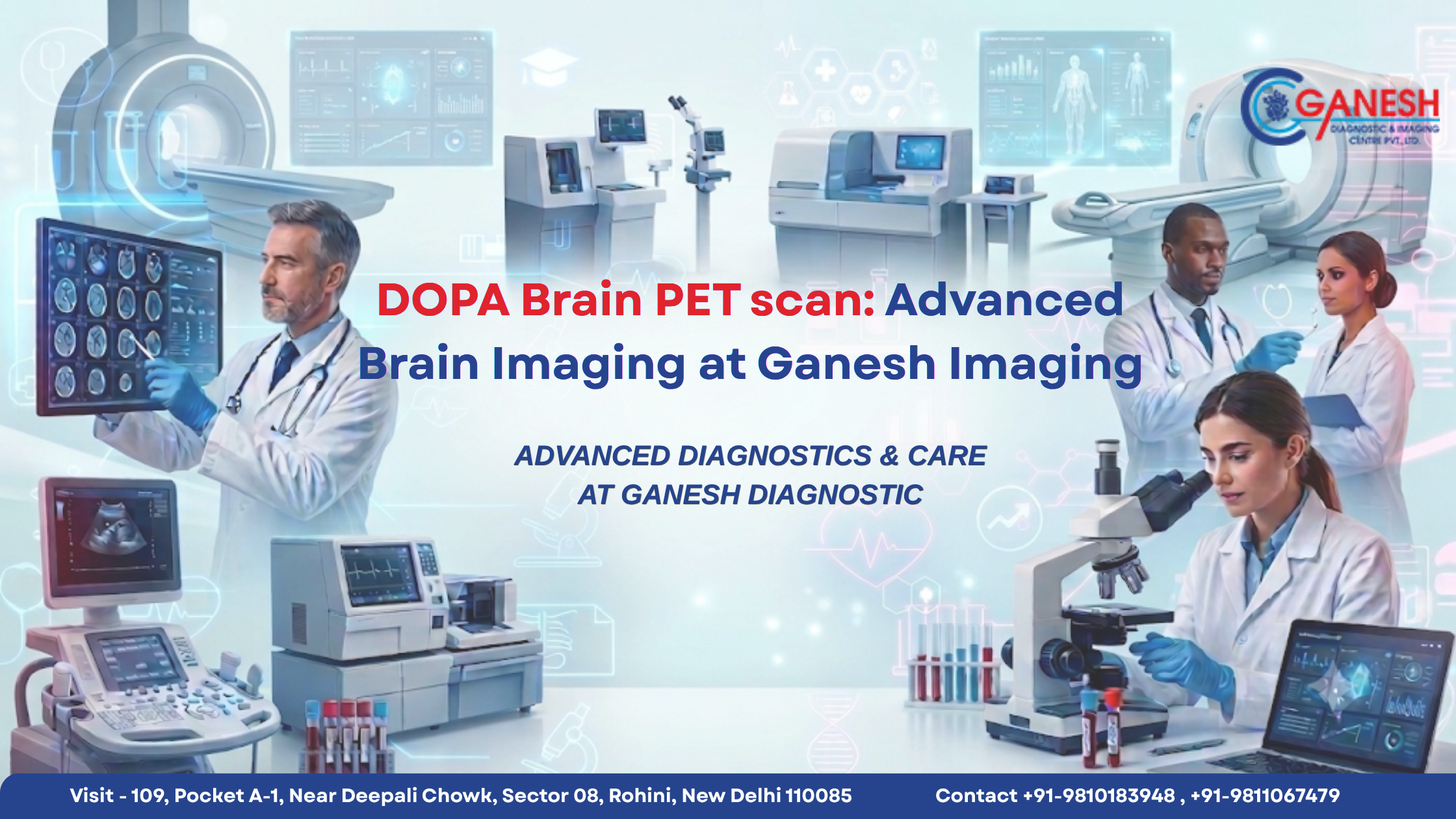 DOPA Brain PET Scan: Advanced Brain Imaging at Ganesh Imaging
